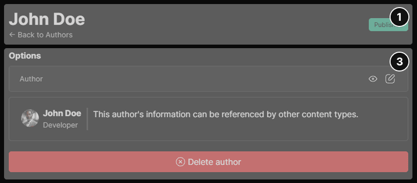 Entry Editor without Blocks