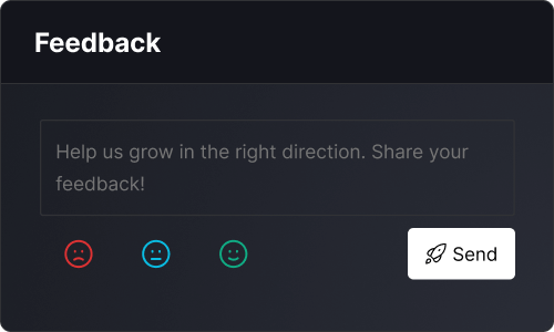 Feedback — Marketing UI block