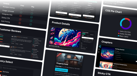 Over 100 premium blocks